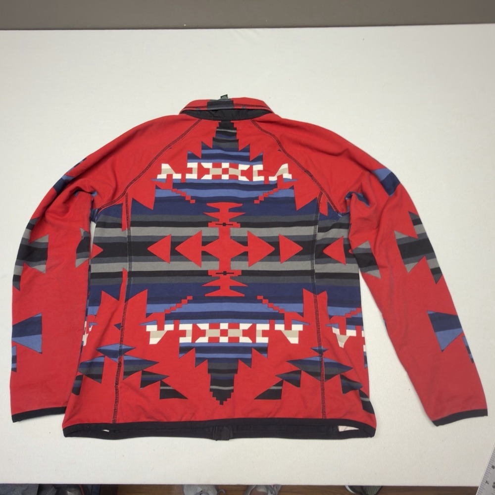 Lauren Ralph Lauren Jacket Women L Large Active Quilted Zip Aztec Southwest L-RL - Picture 9 of 10